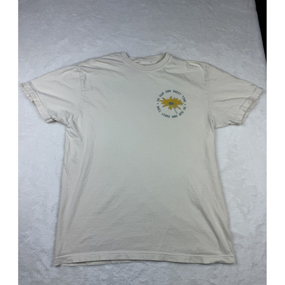 Vance Joy 2023 North American Tour T-Shirt Comfort Colors Ivory Men's Medium